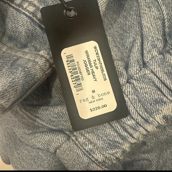 Rag & Bone Miramar Joggers in Tulip. - Picture 7 of 7